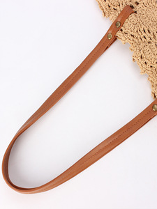 A Generation of Large-capacity Woven Bag Seaside Vacation Daily Leisure Photo Fashion Ladies Bag Spring Soft Tanjing - Product Image 2