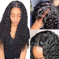 Perruques de cheveux humains brésiliens bruts pas cher pour femmes noires perruques de dentelle Full Hd sans colle perruques sans colle cheveux humains frisés