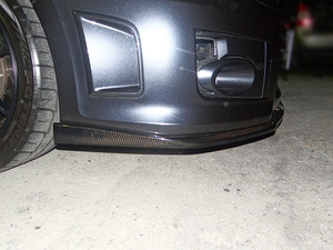 Nuevo Alerón Delantero de Fibra de Carbono Estilo E Compatible con WRX STI GVF 2011-2014 - Product Image 3