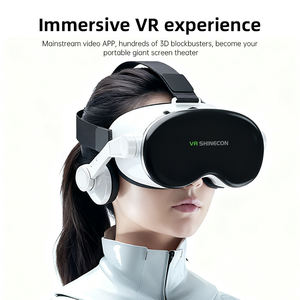 <span class=keywords><strong>Gafas</strong></span> de <span class=keywords><strong>Realidad</strong></span> <span class=keywords><strong>Virtual</strong></span> G18E, Caja de <span class=keywords><strong>Realidad</strong></span> <span class=keywords><strong>Virtual</strong></span>, <span class=keywords><strong>Gafas</strong></span> 3D, Auriculares VR <span class=keywords><strong>para</strong></span> Teléfonos Inteligentes de 4.7 a 7 Pulgadas, Casco VR con Auriculares - Product Image 3