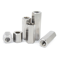 Double passage hexagonal en acier inoxydable 304, M3 M4 M5 M6