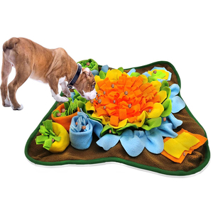Tapis à renifler pour chien, tapis d'alimentation pour animaux de compagnie, jouet interactif de puzzle pour manger lentement, formation à la recherche de nourriture, tapis olfactifs pour animaux de compagnie - Product Image 1