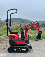Mini-excavatrice Antspower CX006 600 kg (certifiée EPA/CE) avec moteur Kubota, livraison rapide 2026, micro-excavatrice compacte