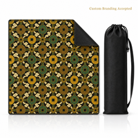 Tapis de Mahjong en Jacquard de Luxe Moderne avec Bordures Renforcées et Sac de Rangement – OEM, Marque Privée, Image Personnalisée Disponible, Vente en Gros pour le Poker