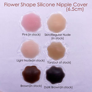 Invisible cubre pezón empanadas mujeres adhesivo reutilizable mama pezón cubre - Product Image 4