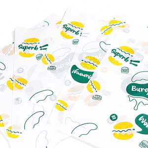 Papier d'emballage alimentaire jetable résistant à la graisse et à l'huile ZJPACK, de qualité alimentaire, enduit pour l'emballage du sucre et des gâteaux - Product Image 2