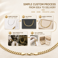 Collier cubain personnalisé en acier inoxydable de 8 mm et 24 pouces, plaqué or PVD, fabricant de bijoux OEM ODM, collier cubain