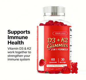 Suplemento <span class=keywords><strong>de</strong></span> Vitamina D3 K2 en Gomitas para Adultos <span class=keywords><strong>y</strong></span> Adolescentes, 5000 UI Diarios, <span class=keywords><strong>Nutrición</strong></span> Dietética, Vitaminas <span class=keywords><strong>y</strong></span> Minerales Naturales Esenciales, Personalizable - Product Image 5