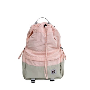 Mochila Unisex de Nailon con Forro de Poliéster, Cierre de Cremallera Transpirable, Uso Diario Informal, Ligera, con Parches, para Uso Profesional - Product Image 1