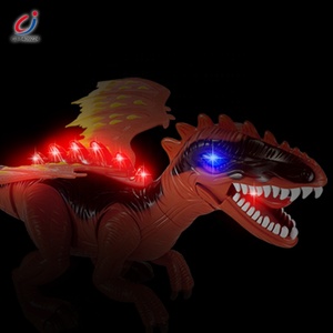 Chengji Juguetes Baratos a Pilas, Dinosaurios Caminantes de Dibujos Animados para Niños, Dinosaurios Eléctricos de Plástico con Música y Luz - Product Image 4