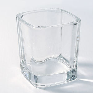 Taza de vela vacía de 200Ml de alta calidad, venta al por mayor, taza de vela perfumada de fondo grueso cuadrado a la venta - Product Image 4