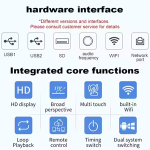 43-inch <span class=keywords><strong>LCD</strong></span> màn hình cảm ứng tầng đứng kiosk quảng cáo hiển thị & kỹ thuật số biển Player - Product Image 2