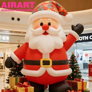 Grand Père Noël <span class=keywords><strong>gonflable</strong></span> pour l'aménagement de parcs d'attractions sur le thème de Noël - Product Image 6