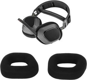 Almohadillas de calidad mejorada: oreja de repuesto para <span class=keywords><strong>auriculares</strong></span> inalámbricos <span class=keywords><strong>Corsair</strong></span> HS80 RGB, espuma con cancelación de ruido de alta densidad - Product Image 4