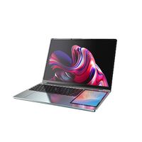 High Quality Laptop OEM Dual Screen 15.6" +7" IPS Win 10/11 Business Laptop Notebook Computer N100