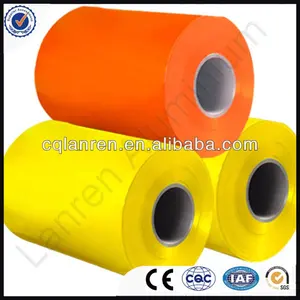 PE/PVDF Colour Coated DC Material Aluminium Gutter Coil With Certificate