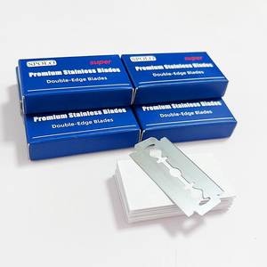 Fabricante Original 100 Hojas de Afeitar de Doble Filo para Rastrillo de Seguridad CroMax Acero Inoxidable Avanzado de Suecia - Product Image 5