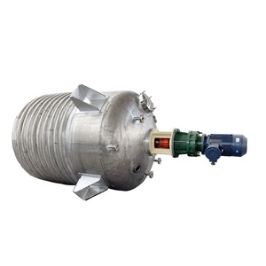 공장 낮은 가격 10000l limpet 코일 반응기 탱크 선박 스테인리스 원자로 - Product Image 1