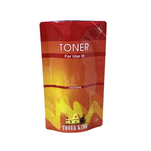 Toner Bag Packing Aluminum Foil Laminated Plastic Custom Printed Design 32oz Stand Up Pouch Food Plastic Packaging Bags