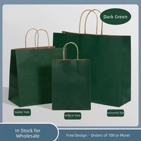 Sac fourre-tout en papier kraft de luxe écologique, vente en gros du fabricant, avec logo imprimé à chaud doré pour emballage cadeau et artisanat