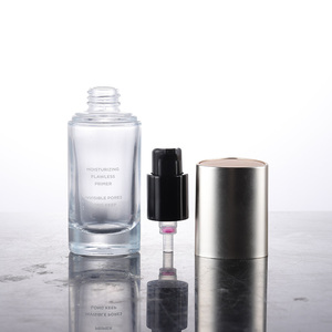 30ml hình dạng tam giác kính nền tảng chai 30ml mỹ phẩm bao bì container Nhà cung cấp Mặt kem mỹ phẩm chai - Product Image 3