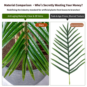 Palmera Artificial, Planta Artificial de Bambú, Planta Verde con Maceta <span class=keywords><strong>para</strong></span> Decoración Interior y <span class=keywords><strong>Exterior</strong></span> - Product Image 5