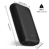 5V 7.4V 12V 19V 24V QC3.0 USB DC Pengisi Daya Pintar Pakaian Pemanas Kipas Pendingin Pakaian Baterai Power Bank Dengan RoHS PSE CE