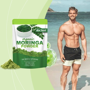 Polvo Puro de Moringa Oleifera al por Mayor, Molienda Fina, Superalimento Verde en Polvo para la Dieta Diaria - Product Image 4