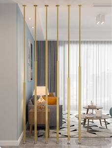 Divisor de Habitaciones de <span class=keywords><strong>Metal</strong></span> Dorado de Lujo, Separador de Espacios para Sala de Estar, Dormitorio, Oficina, Hotel, Restaurante - Product Image 5