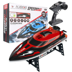 Lancha RC de Alta Velocidad con Control Proporcional Completo, 25KM/H, Control Remoto, Luces LED y Retorno Automático - Product Image 6