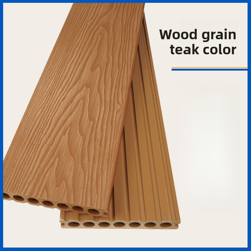 Wood grain teak color; 1㎡