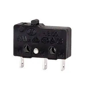 Hushun micro switch high current micro switch for game player 5A 250V