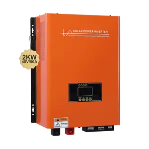 Low Frequency Solar Power Inverter Hybrid 2KW 48V Off Grid Combined With Mppt Solar Charge Controller