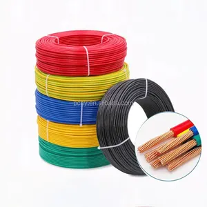 Multi Conductor Royal Cord Flexible Cable RVV 2 3 4 5 Core 0.75 1 1.5 2.5 4 6 MM Electrical Cable Wire Power Cable