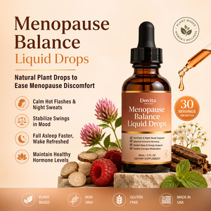 Gouttes liquides pour la ménopause avec logo personnalisé OEM, force maximale, soulagement des symptômes de la ménopause, équilibre hormonal, 60 ml - Product Image 3