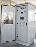 Armoire de commande PLC à écran tactile pour variateur de fréquence à usage industriel, courant nominal 380V 32A