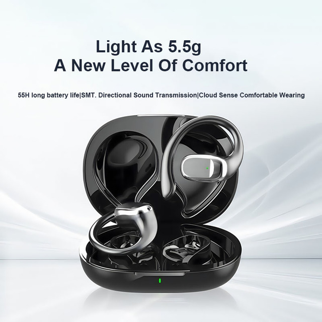 Open Ear Air Conduction Headset IPX5 Waterproof LED Light Sports Wireless Audio Headphones Bulk Wholesale OEM/ODM CX360