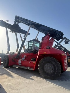 Máquina elevadora de contenedores de servicio pesado Kalmar Reach Stacker DRF450 DRT450 de 45 toneladas, con pocas horas de uso, alto rendimiento, en venta a bajo precio. - Product Image 6