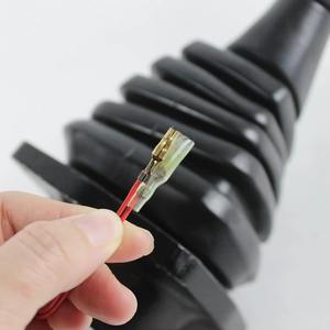 แผงควบคุมรถขุด วาล์วควบคุมแบบจอยสติ๊ก ปลอกหุ้มจอยสติ๊ก ปุ่มจับ ด้ามจับ รีโมทคอนโทรล สำหรับ REXROTH Doosan Hitachi - Product Image 5