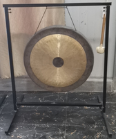 Vansir 43" Handmade B20 Bronze Chau Gong / Tam Tam Gong Traditional Professional Healing Sound Percussion Instrument for
