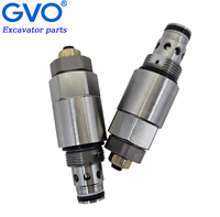 Vanne de sécurité auxiliaire KNJ2732 LBX130X2 LBX160X3, vanne de contrôle hydraulique SH130-5 SH130-6 SH130-7, pièces d'excavatrice