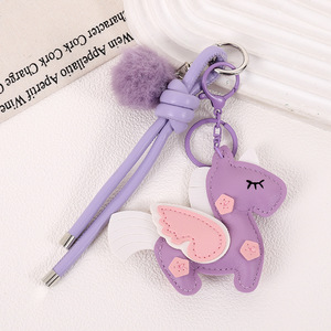 Colgante creativo de lujo para bolso de otoño-invierno, hecho a mano con costuras en contraste y diseño de <span class=keywords><strong>caballo</strong></span>, también como colgante para teléfono - Product Image 2