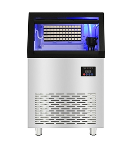 Máquina de Hielo Portátil BIBO de 70 kg, Cubitos de Hielo, Suministro de Agua Externo de 24 Horas, Diseño Compacto, 110 V, Producción Eficiente, Catering al Aire Libre - Product Image 1