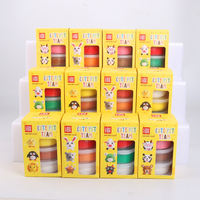 Kit Tanah Liat Ajaib untuk Anak-Anak, Aman dan Tidak Beracun, Kerajinan Seni, Hadiah, Tanah Liat yang Mengering di Udara
