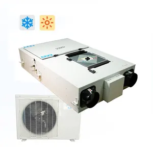 Système de ventilation à récupération de chaleur à flux d'air commercial à commande intelligente multifonction, avec chauffage et refroidissement