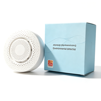 Moniteur de qualité de l'air Tuya 5 en 1, détecteur de formaldéhyde, COV, CO2, température et humidité, capteur intelligent pour la maison