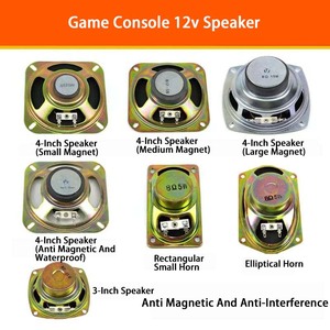 Altoparlante multimediale Audio 12V grande 4 pollici magnete quadrato Console di gioco altoparlante per piccole e medie dimensioni - Product Image 3