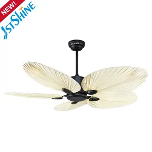 1Stshine Kipas Angin Plafon Premium Harga Silent Motor Remote Control 5 Palm Pisau Ceiling Fan Dekorasi Tanpa Cahaya