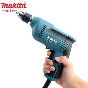 Bor Listrik Makita Asli M6001B, Bor Tangan Ringan 450W Kekuatan Kuat Rumah Makita Jepang Multifungsi Kontrol Kecepatan