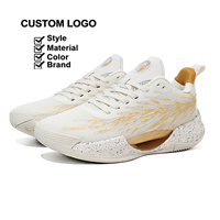 Chaussures de basket-ball personnalisées à la mode pour hommes, baskets de course fluorescentes colorées, baskets décontractées de haute qualité résistantes à l'usure
